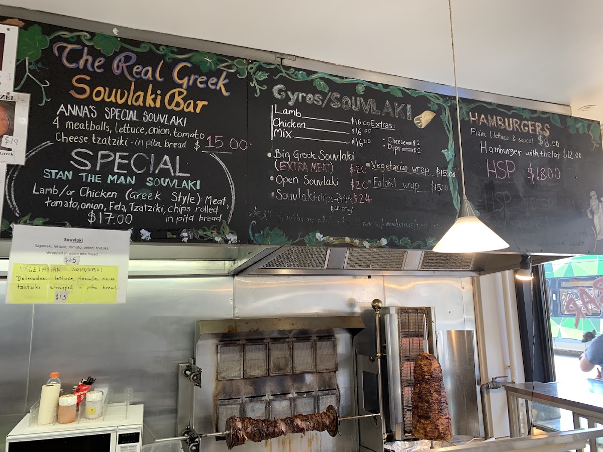 The Real Greek Souvlaki Bar Menu 10