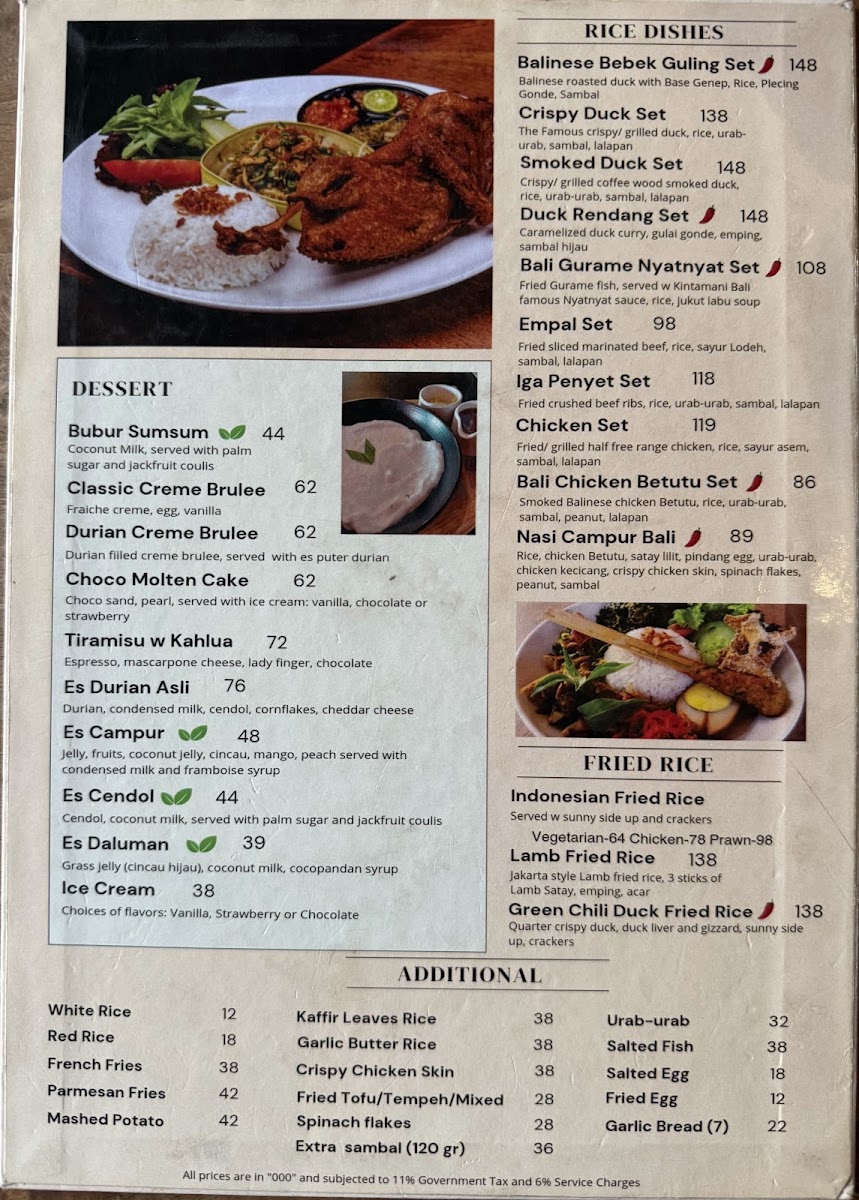 Warung Eropa Menu 2