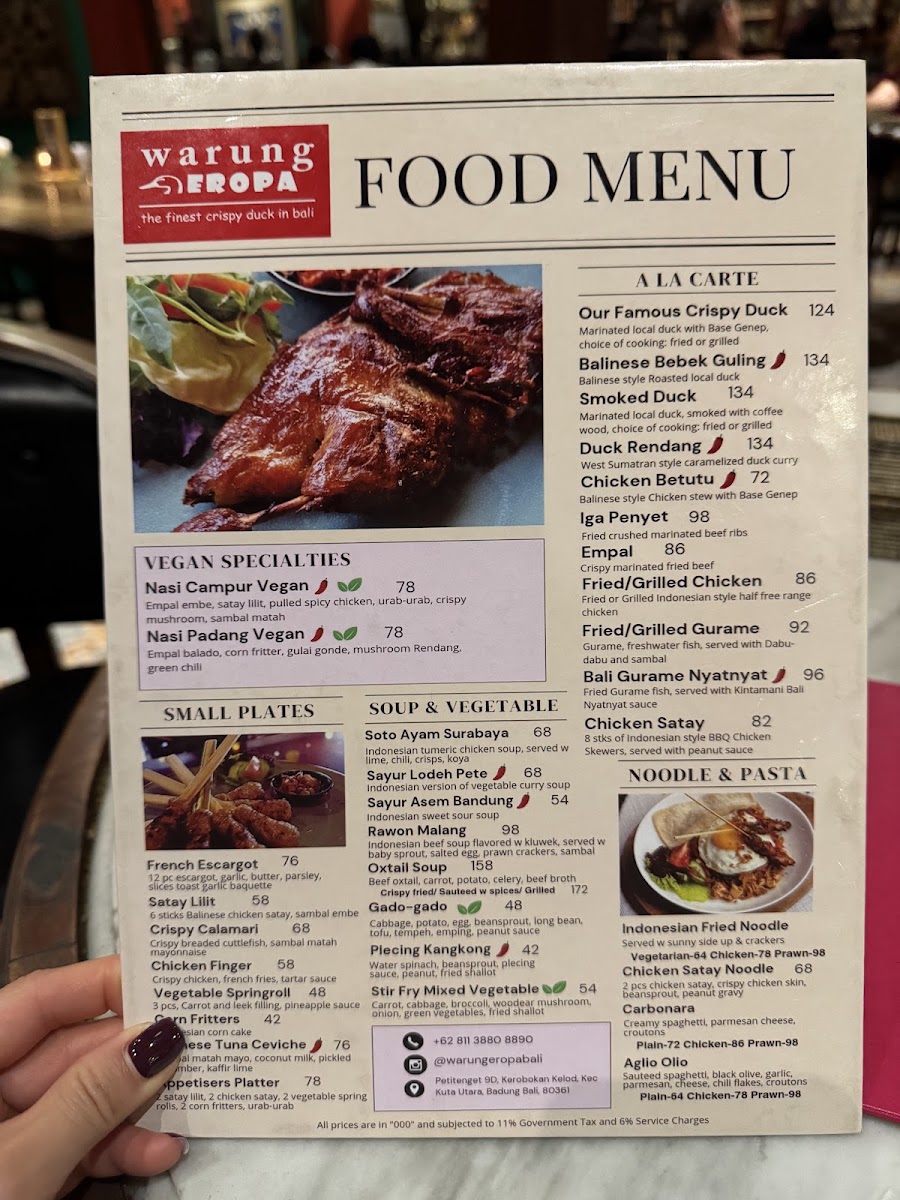 Warung Eropa Menu 7