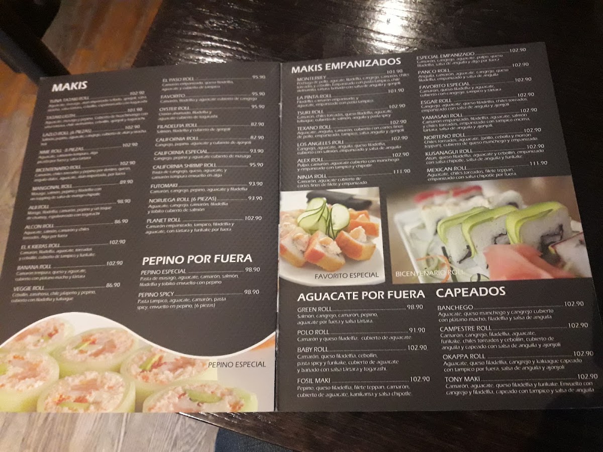 Kinsui Menu 10