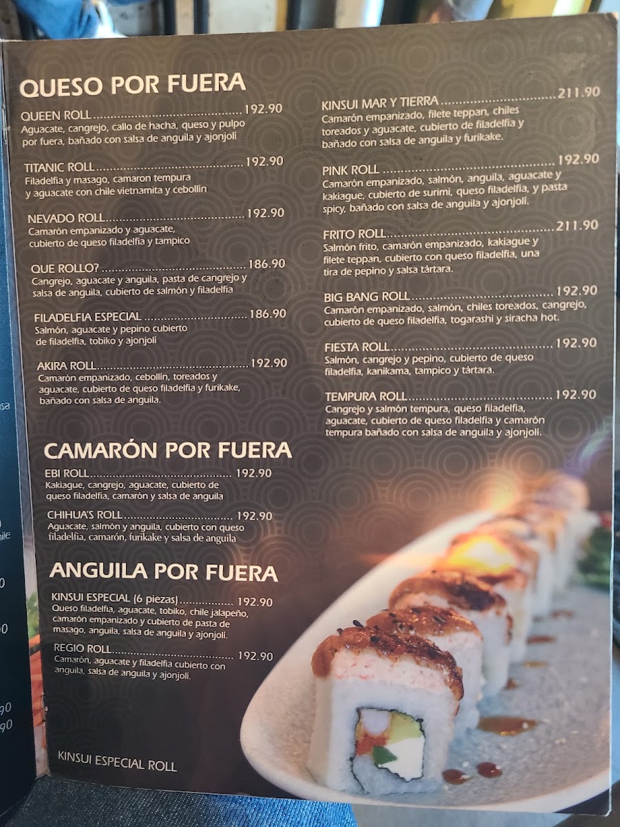 Kinsui Menu 4