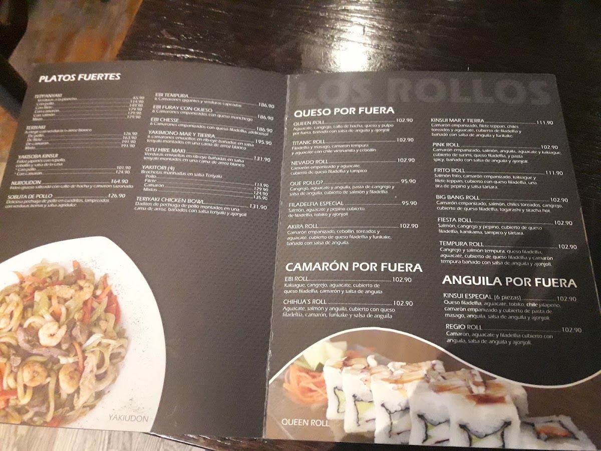 Kinsui Menu 7