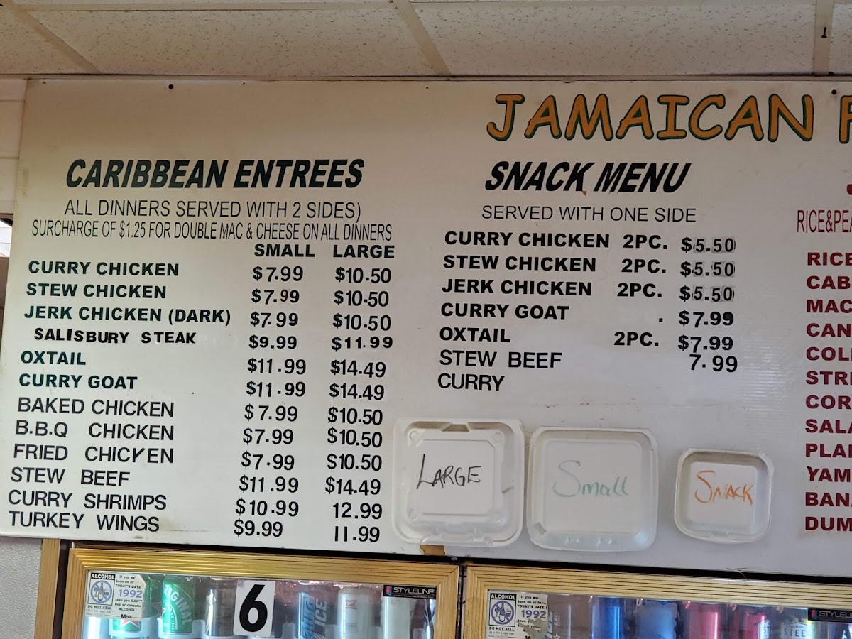 Happy Time Food Mart Menu 2