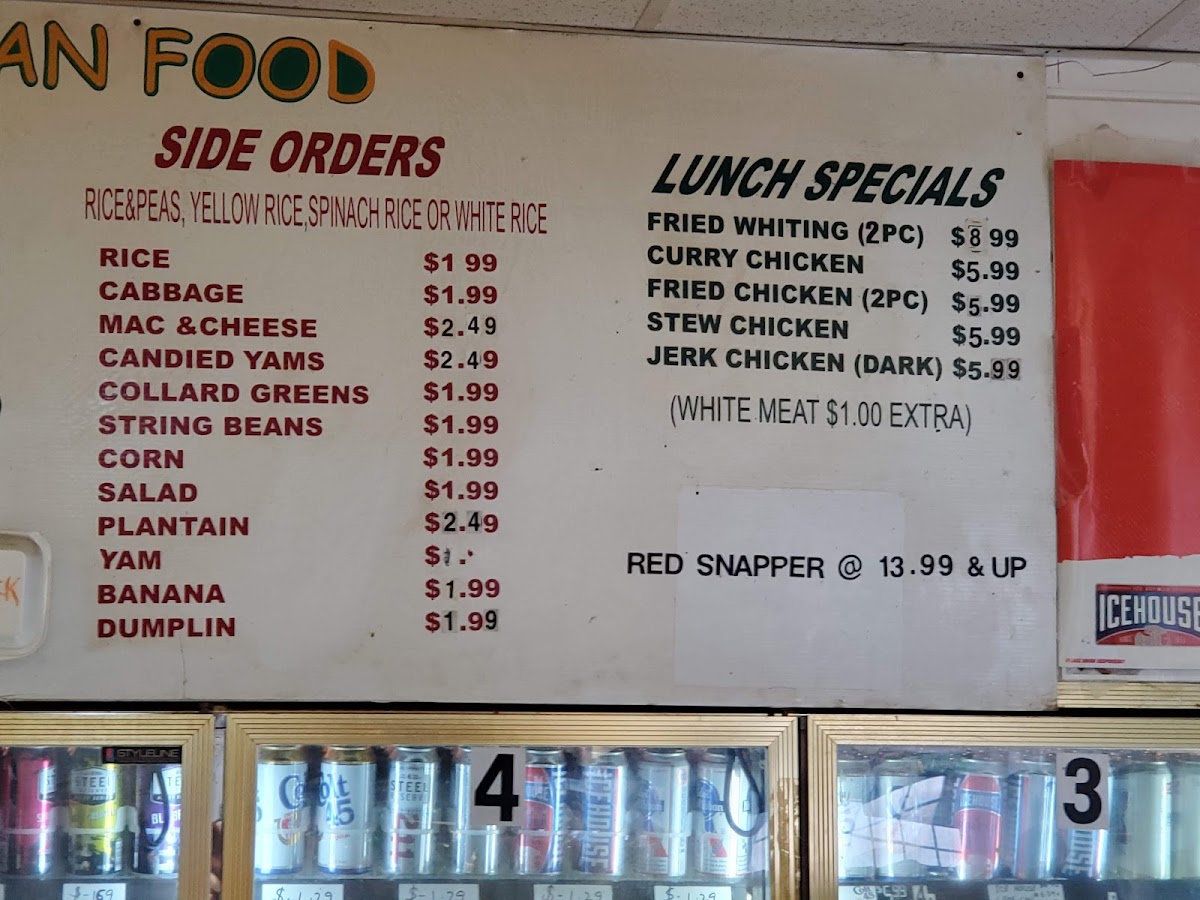 Happy Time Food Mart Menu 3