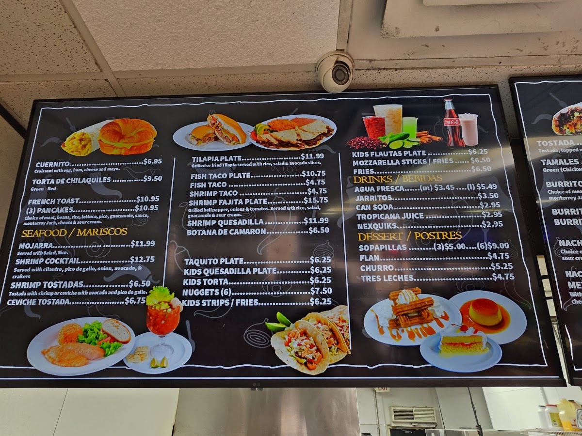 El Grande Burrito Menu 4