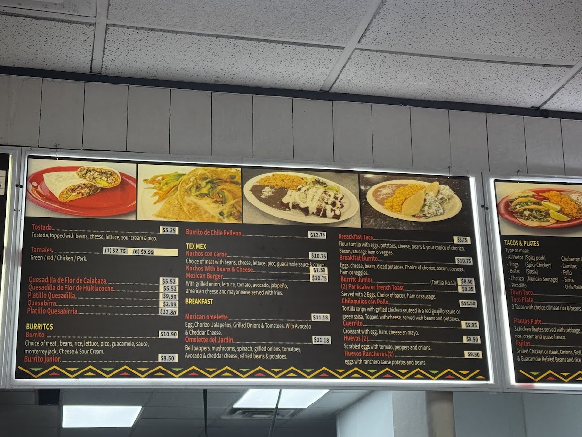 El Grande Burrito Menu 8