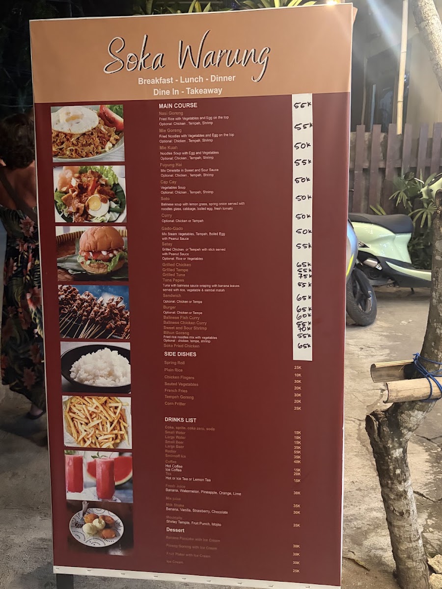 Soka Warung Menu 5