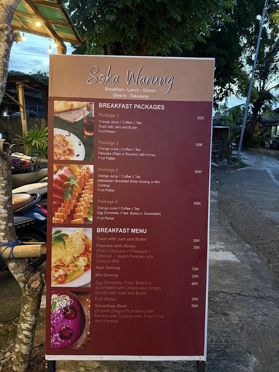 Soka Warung Menu 7