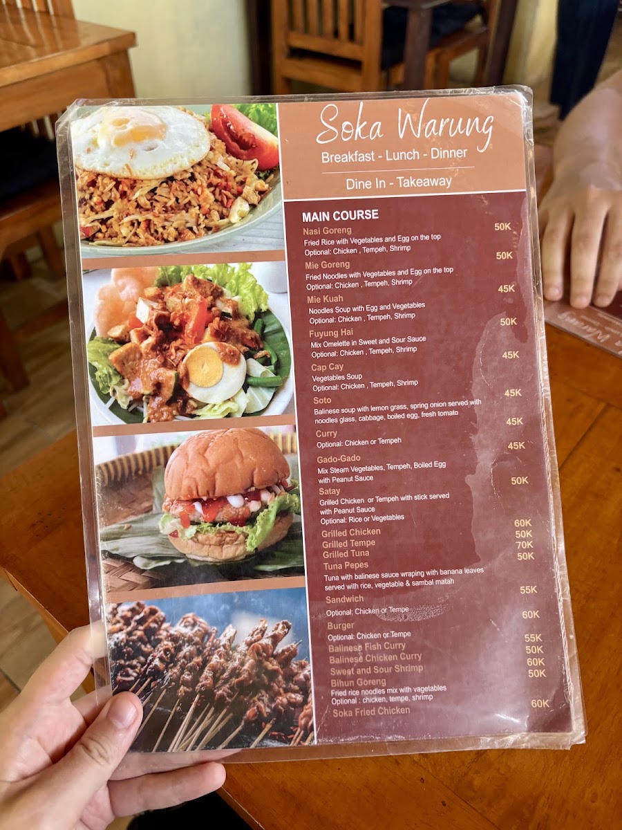 Soka Warung Menu 8