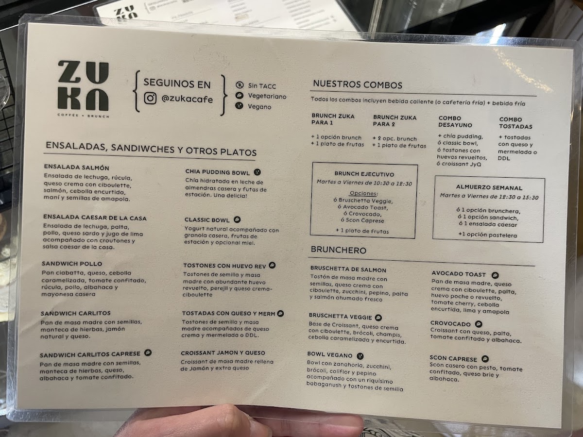 Zuka Cafe de Especialidad Grecia Menu 5