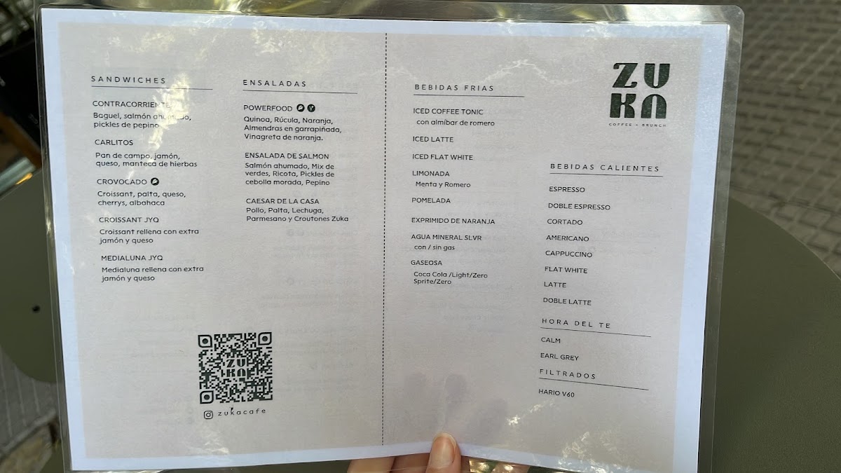 Zuka Cafe de Especialidad Grecia Menu 7