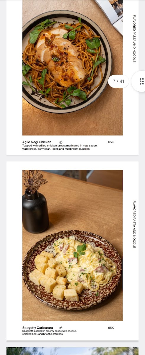 BYASA CAFE Menu 6