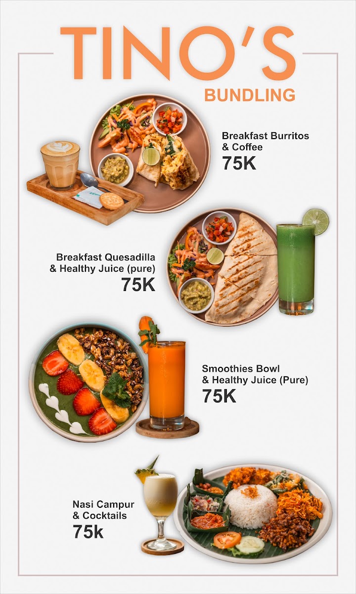 Tinos warung - East West Kitchen Menu 7