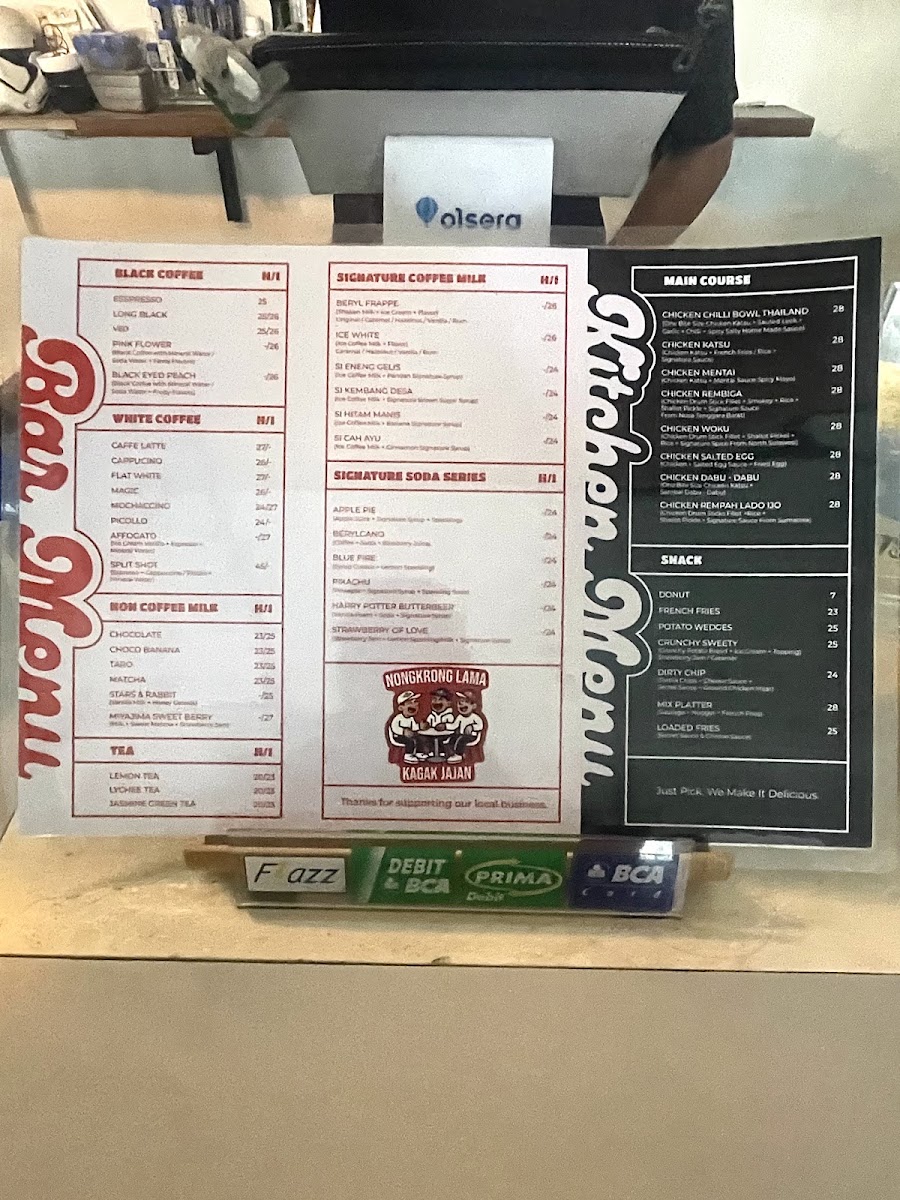 Beryl Coffee Menu 2