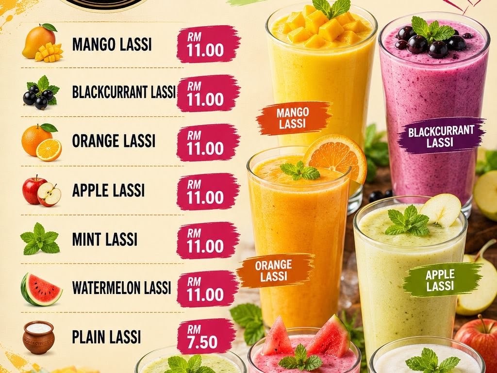 Restaurant Urban Masala Menu 1