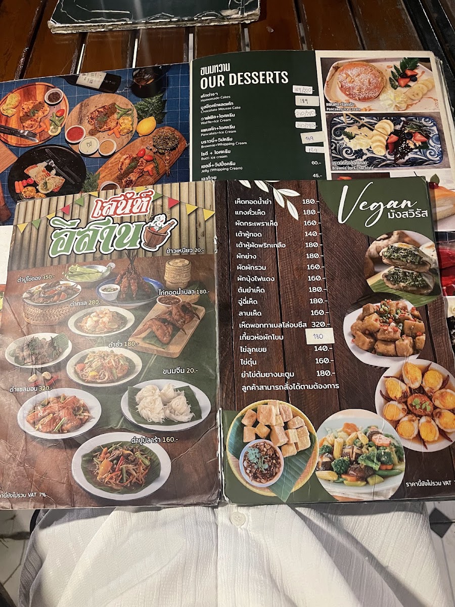 ComeSane Home Receipe & Cafe Menu 1
