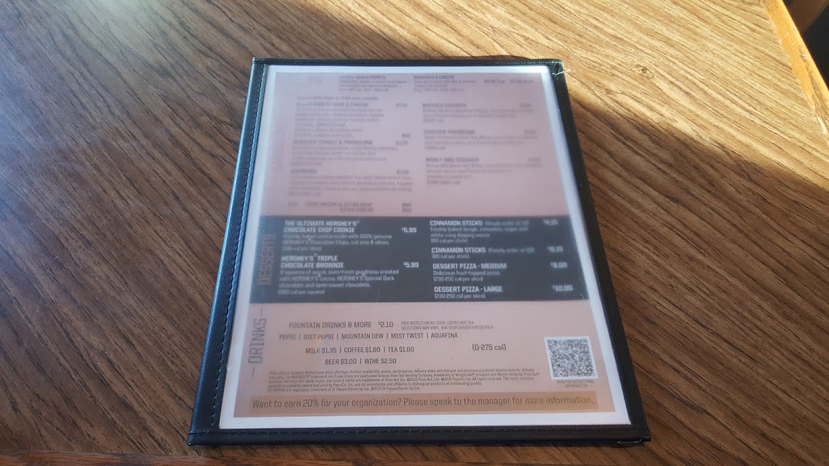 Pizza Hut Menu 10