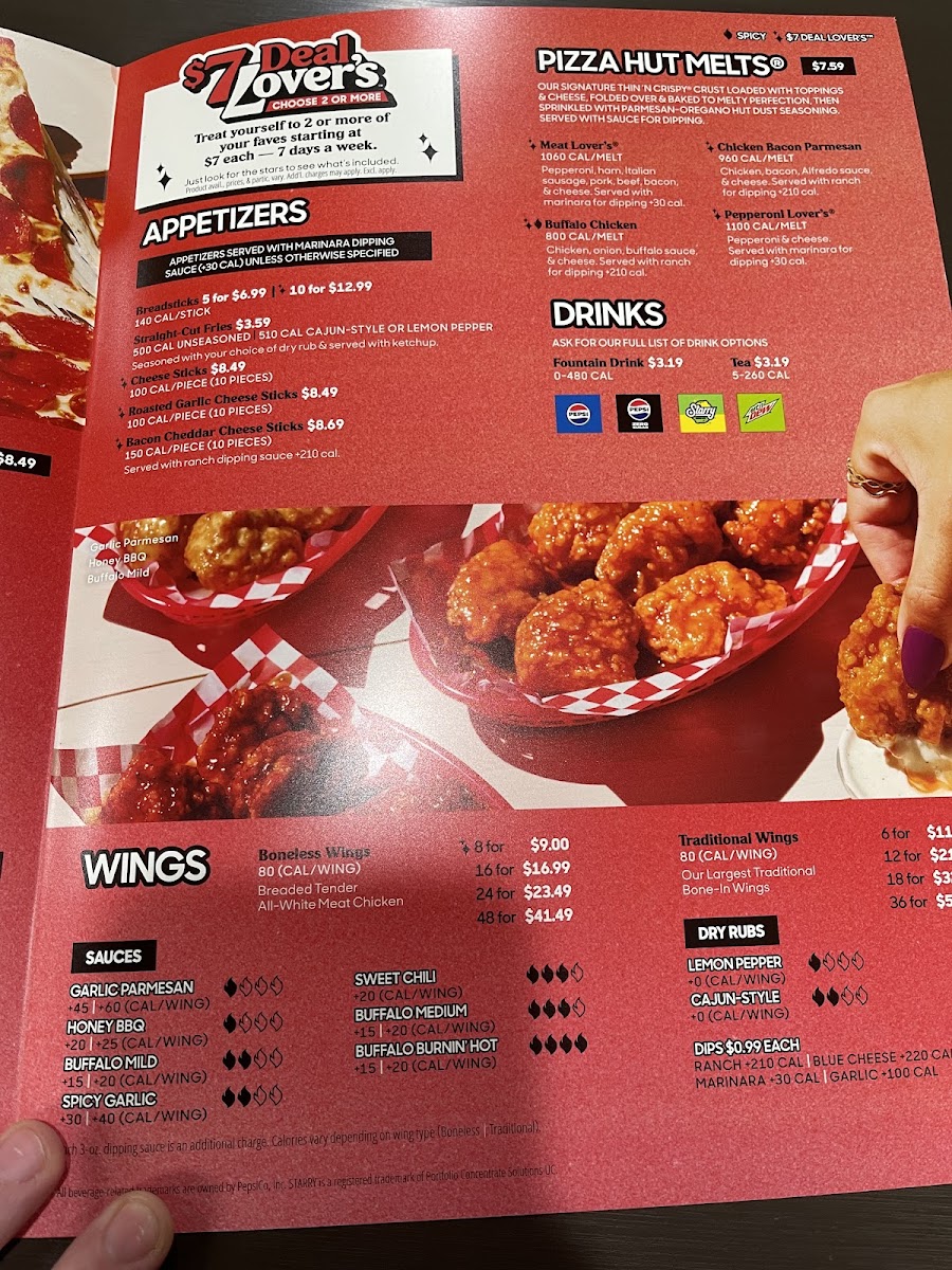 Pizza Hut Menu 5