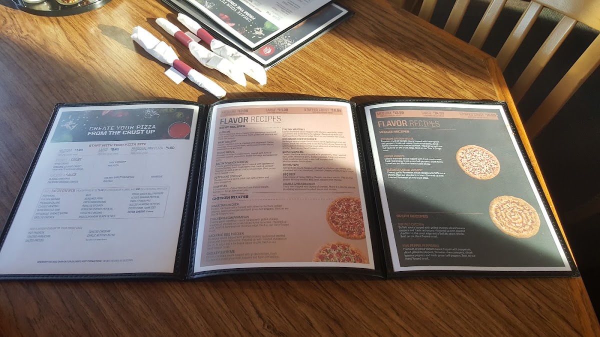 Pizza Hut Menu 6