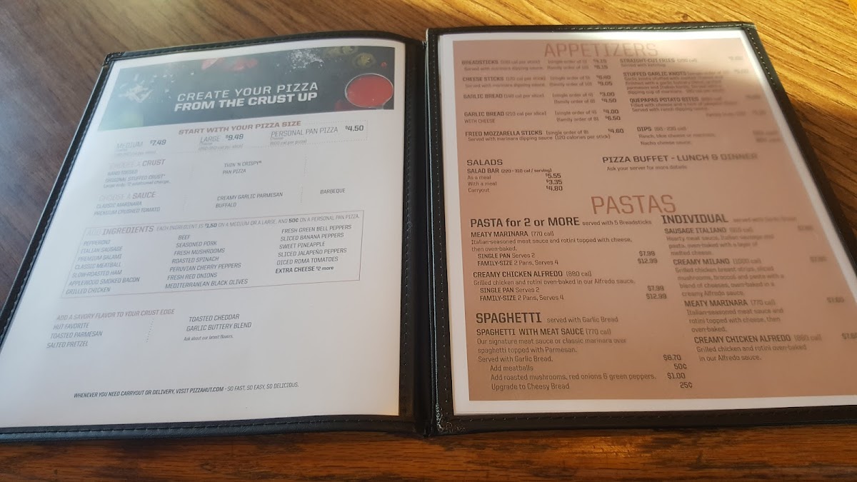 Pizza Hut Menu 7