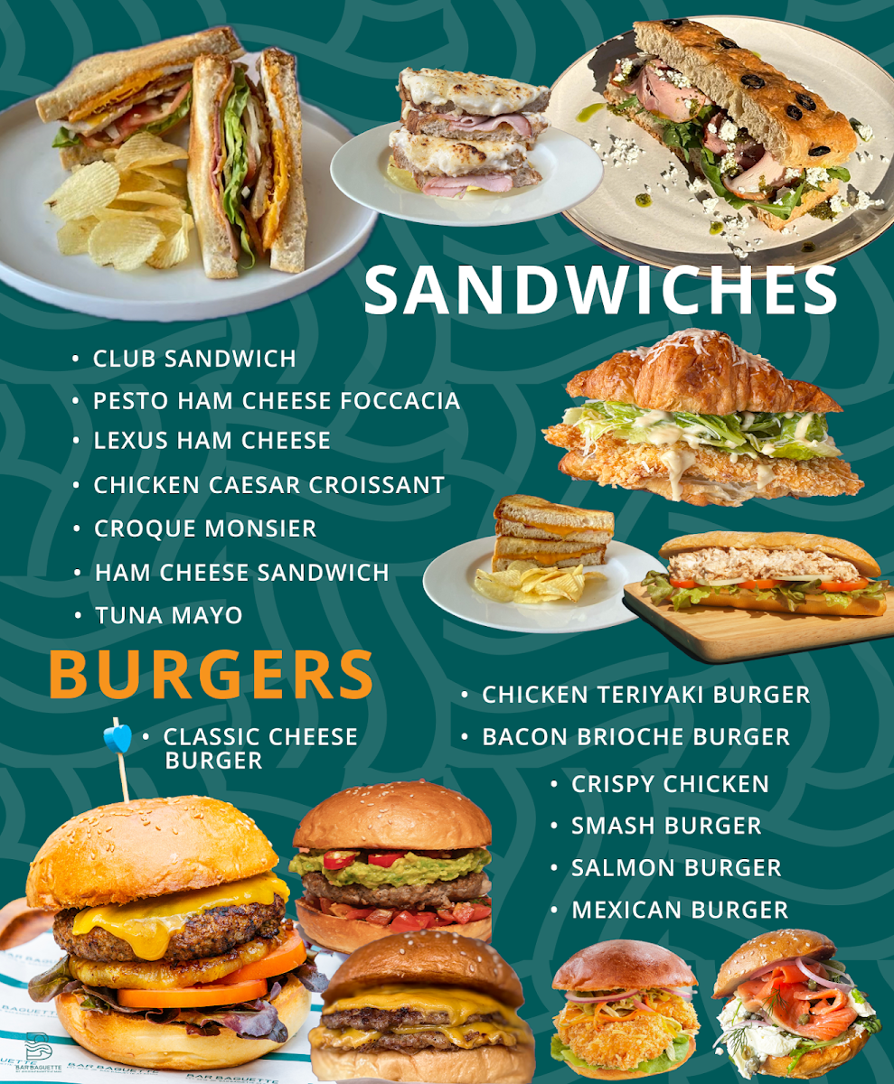Bar Baguette Menu 5