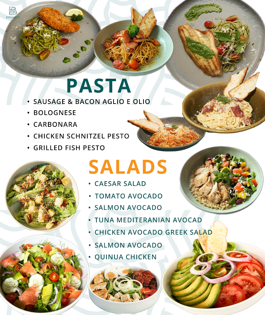 Bar Baguette Menu 6