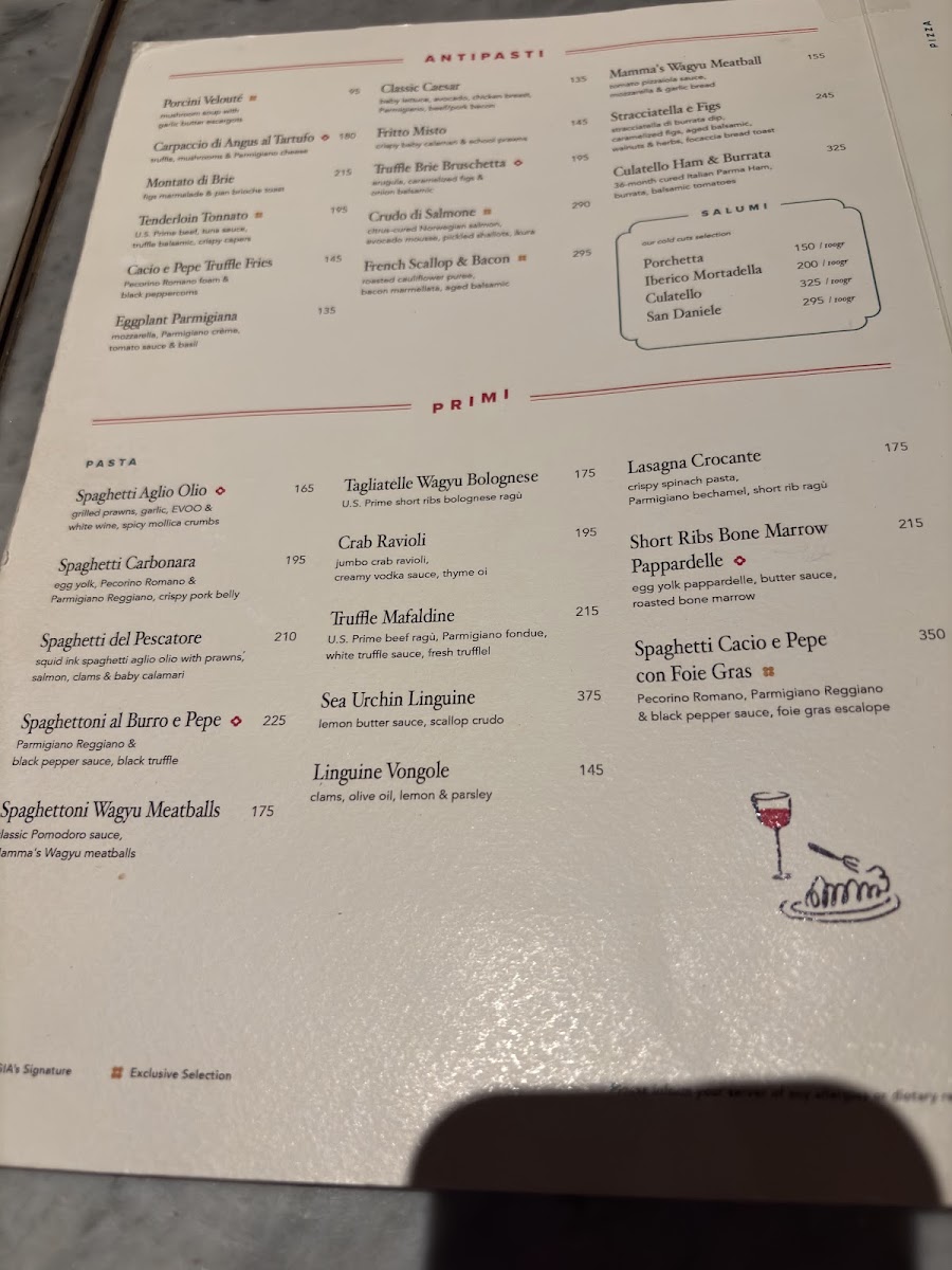 Osteria GIA Pondok Indah Mall 2 Menu 10
