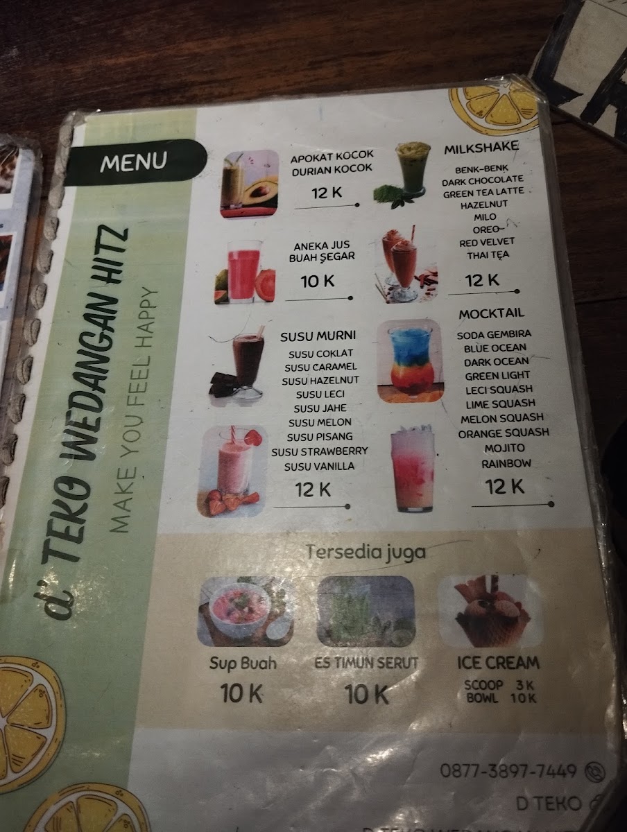 d'TEKO Menu 10