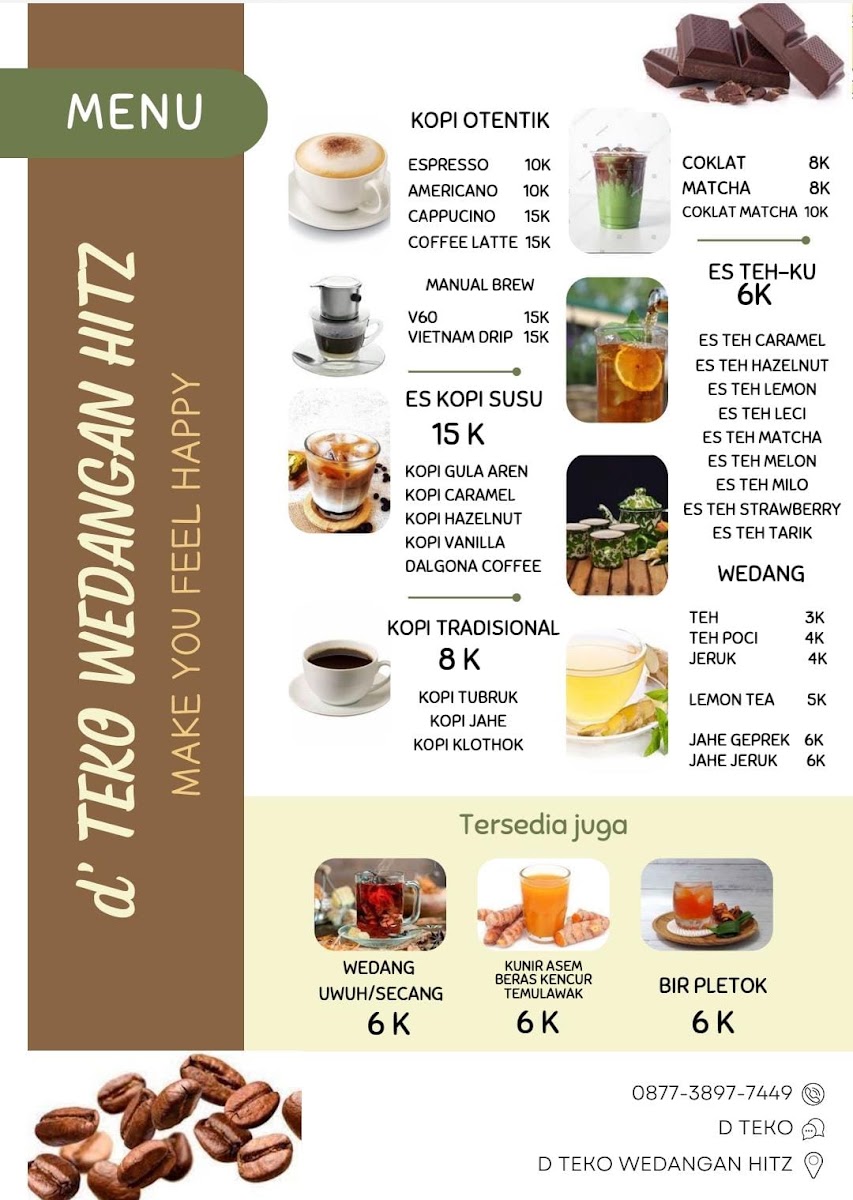 d'TEKO Menu 4