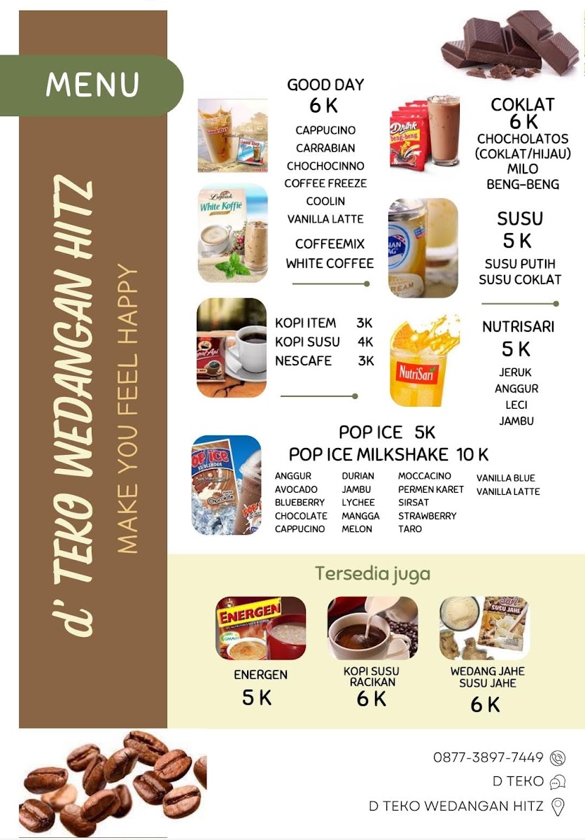 d'TEKO Menu 5
