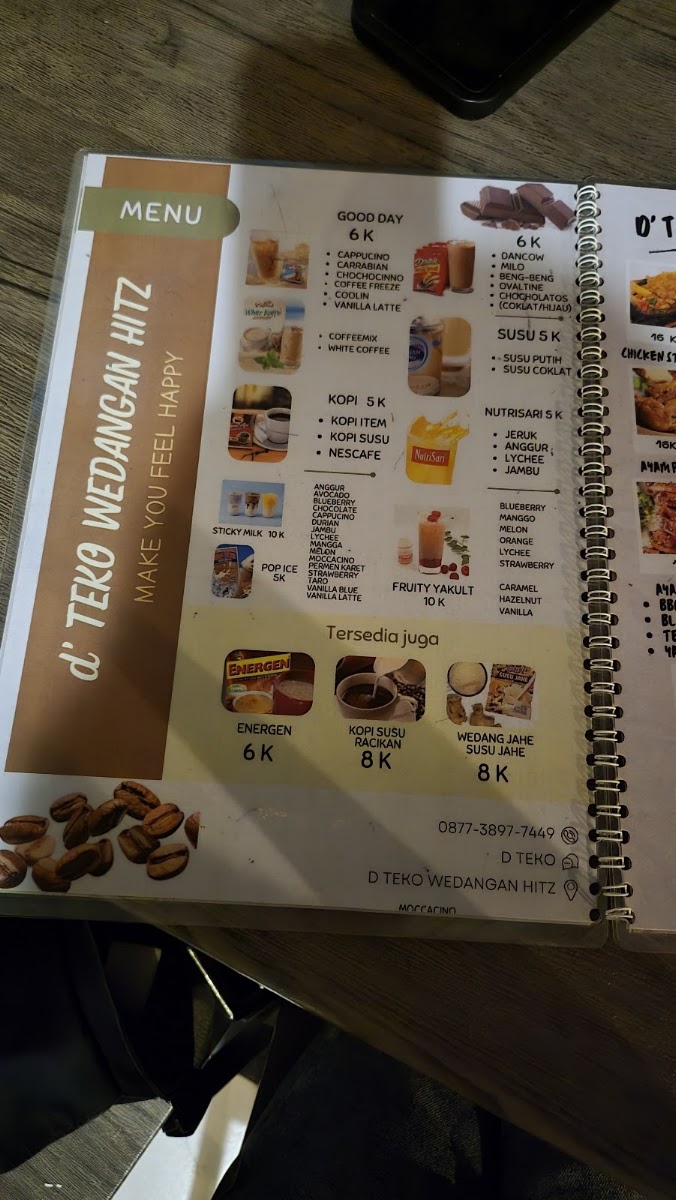 d'TEKO Menu 9