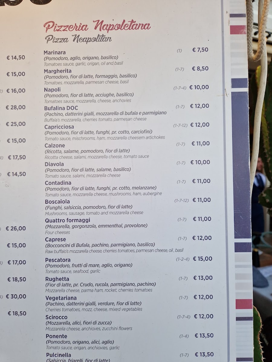 Tarumbó Menu 5