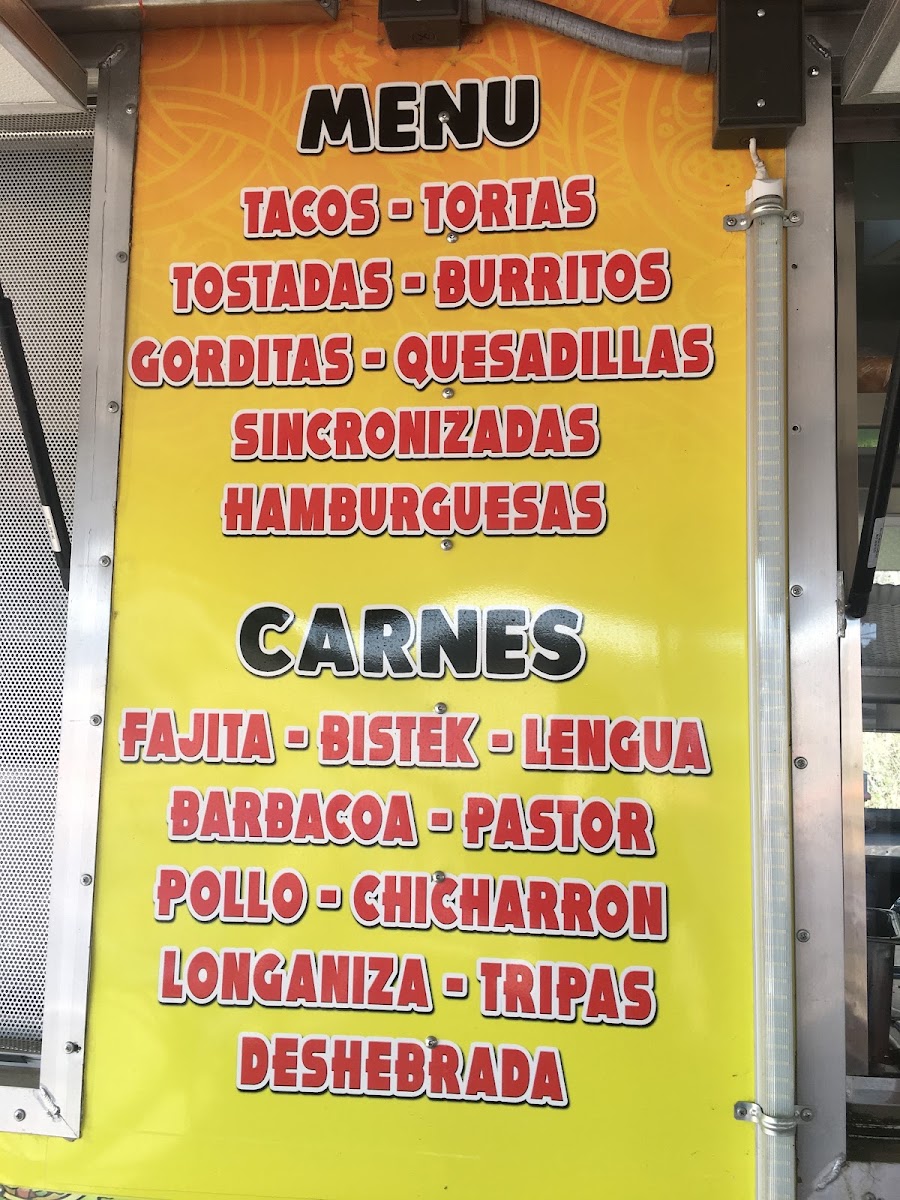 Taqueria La Panza Feliz #2 Menu 3
