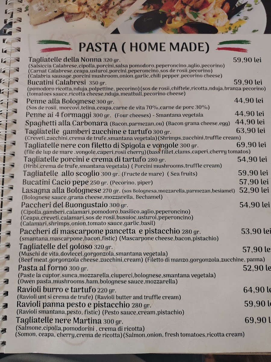 Martina Ristorante Pizzeria Menu 7