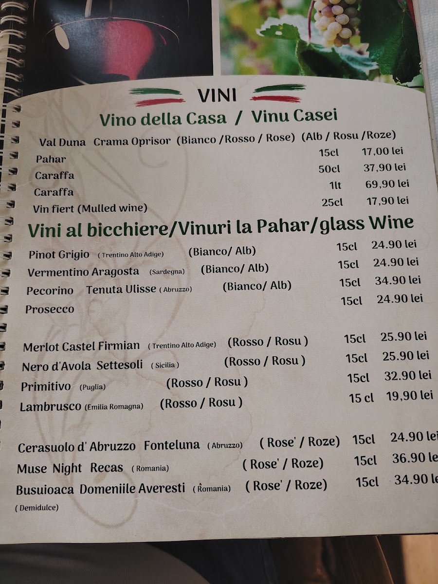 Martina Ristorante Pizzeria Menu 9