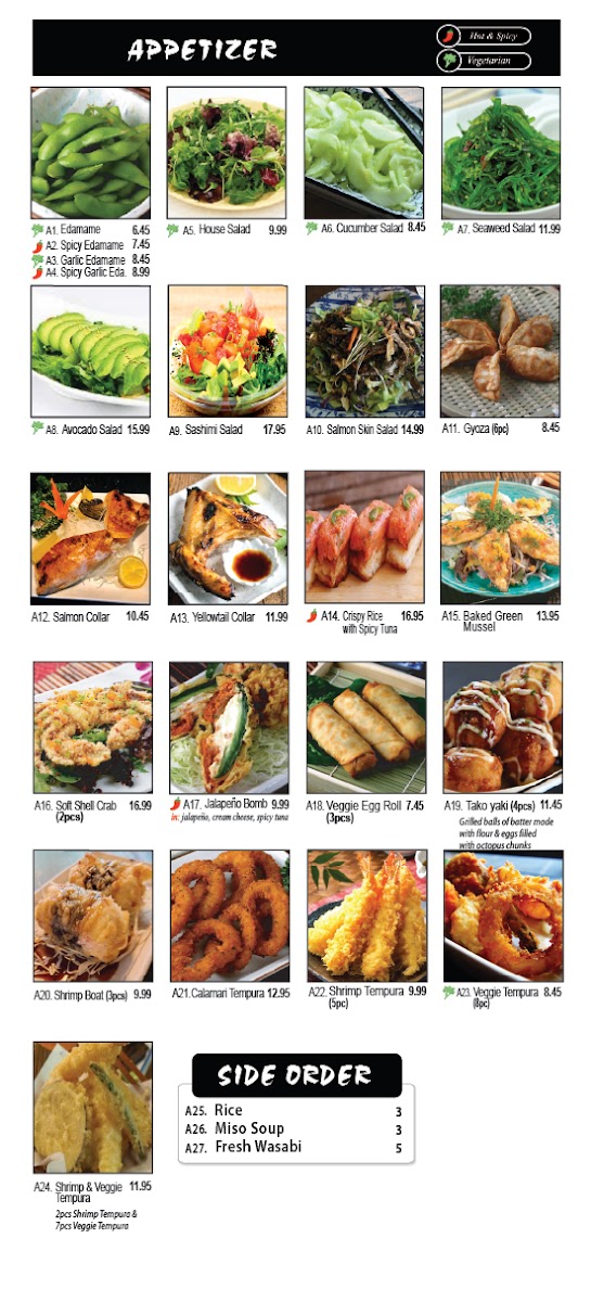 Zenko Sushi Menu 8