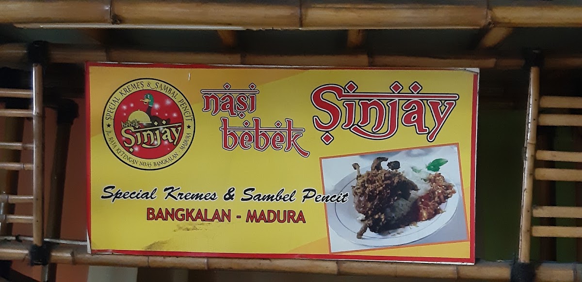 Bebek Sinjay Tidar Menu 10