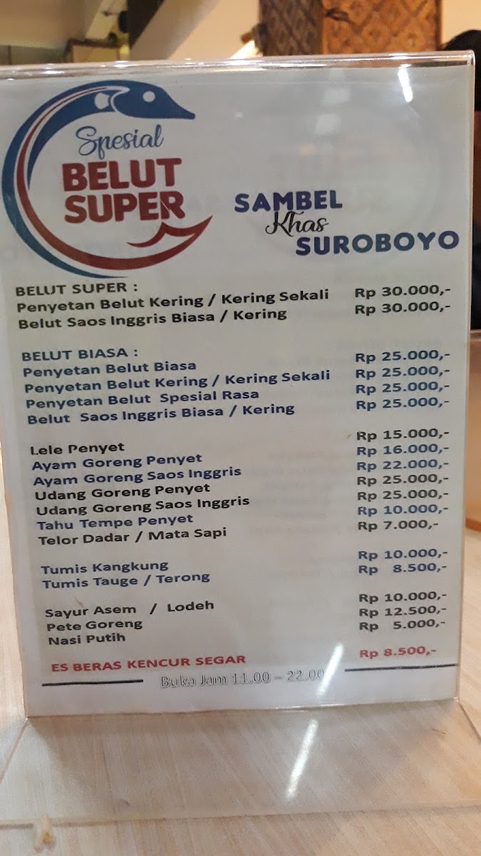 Bebek Sinjay Tidar Menu 4