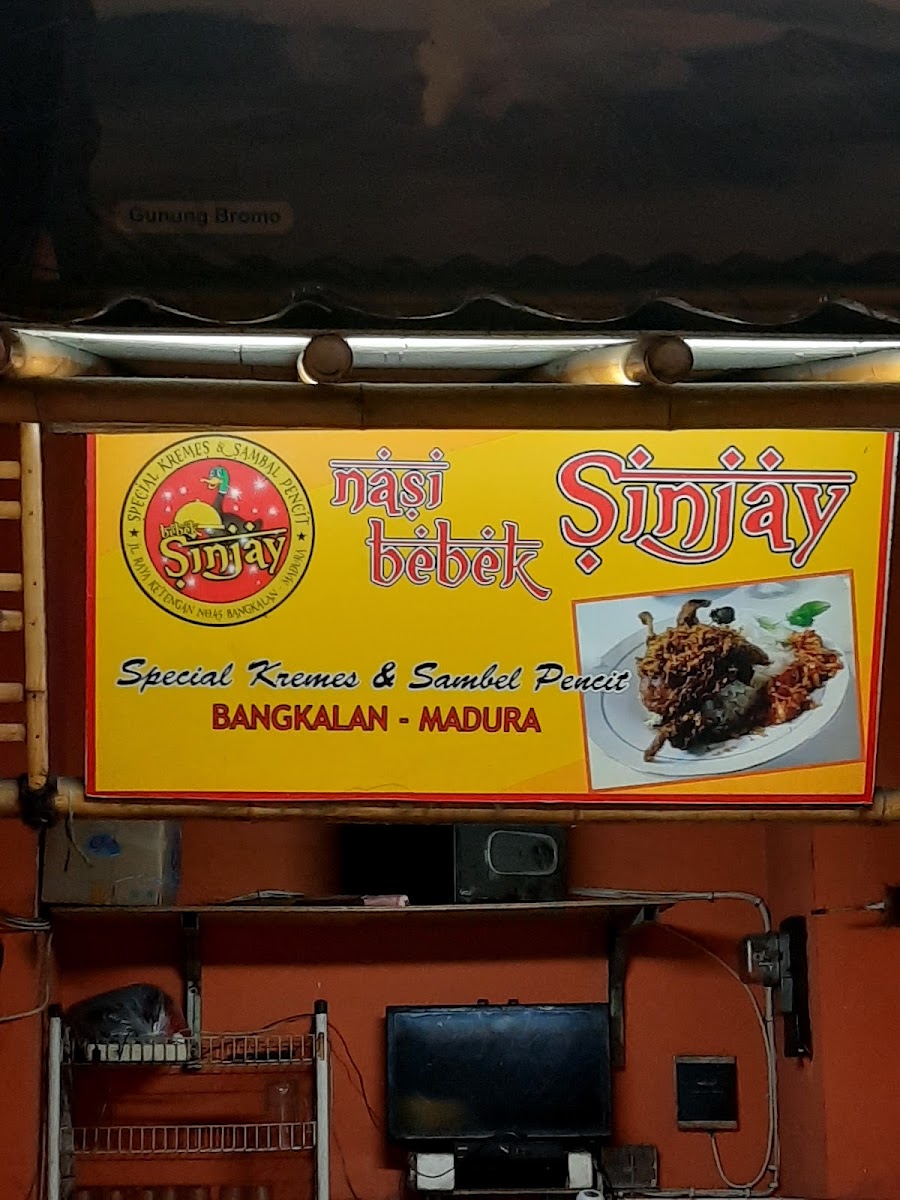 Bebek Sinjay Tidar Menu 6