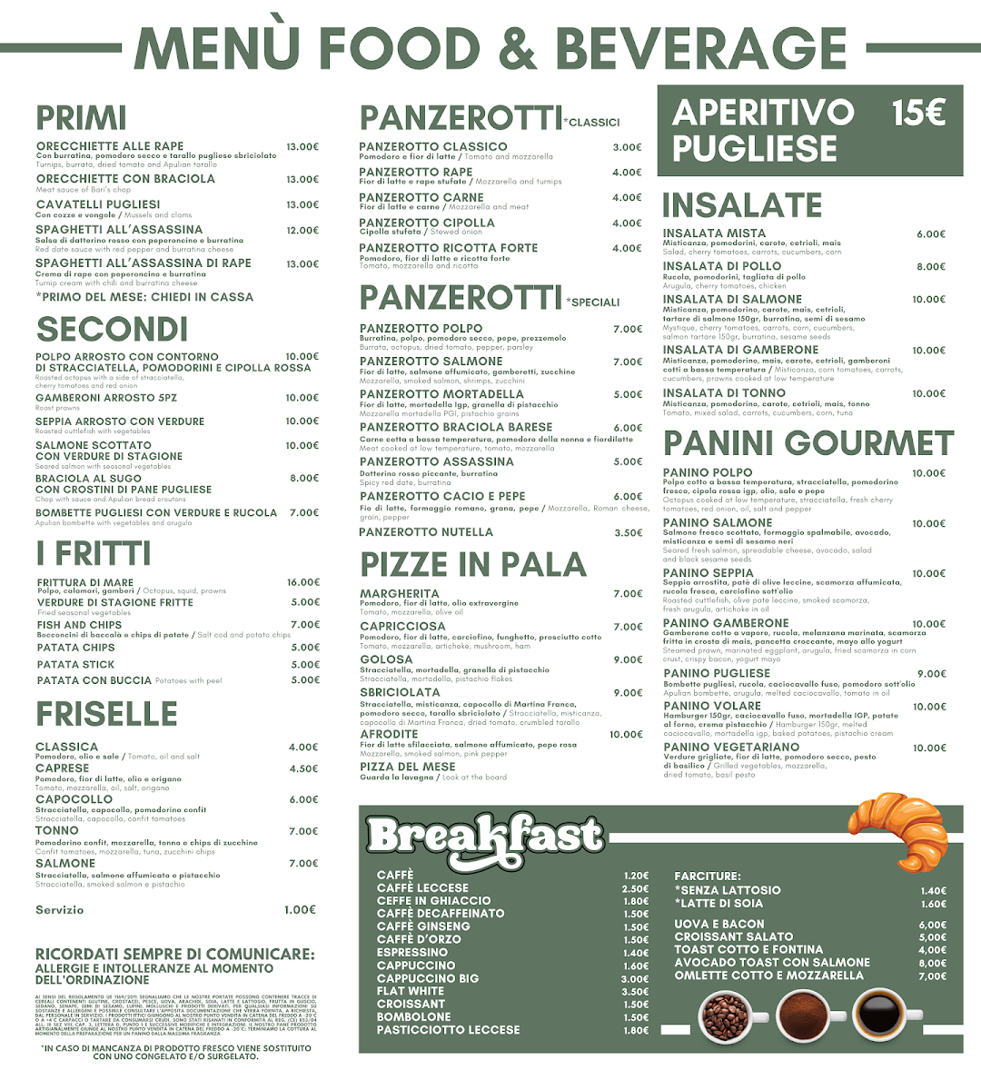 DA LUCIANO - La Puglia dentro Menu 4