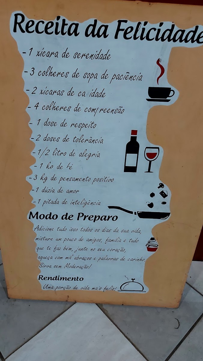 Restaurante Barracão Menu 1