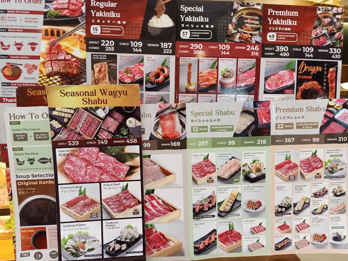 Shaburi & Kintan Buffet Pondok Indah Mall 3 Menu 2