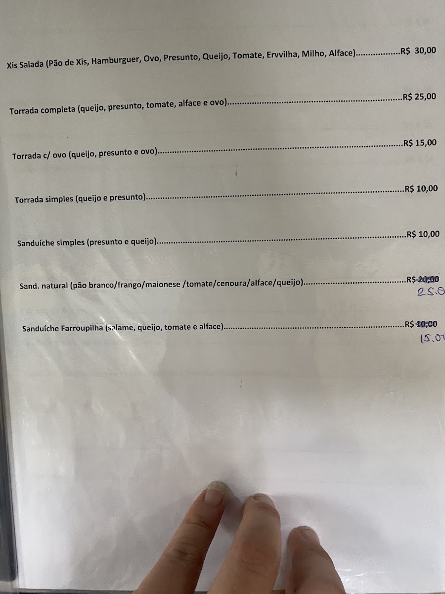 Restaurante e Lancheria Benetti Menu 6