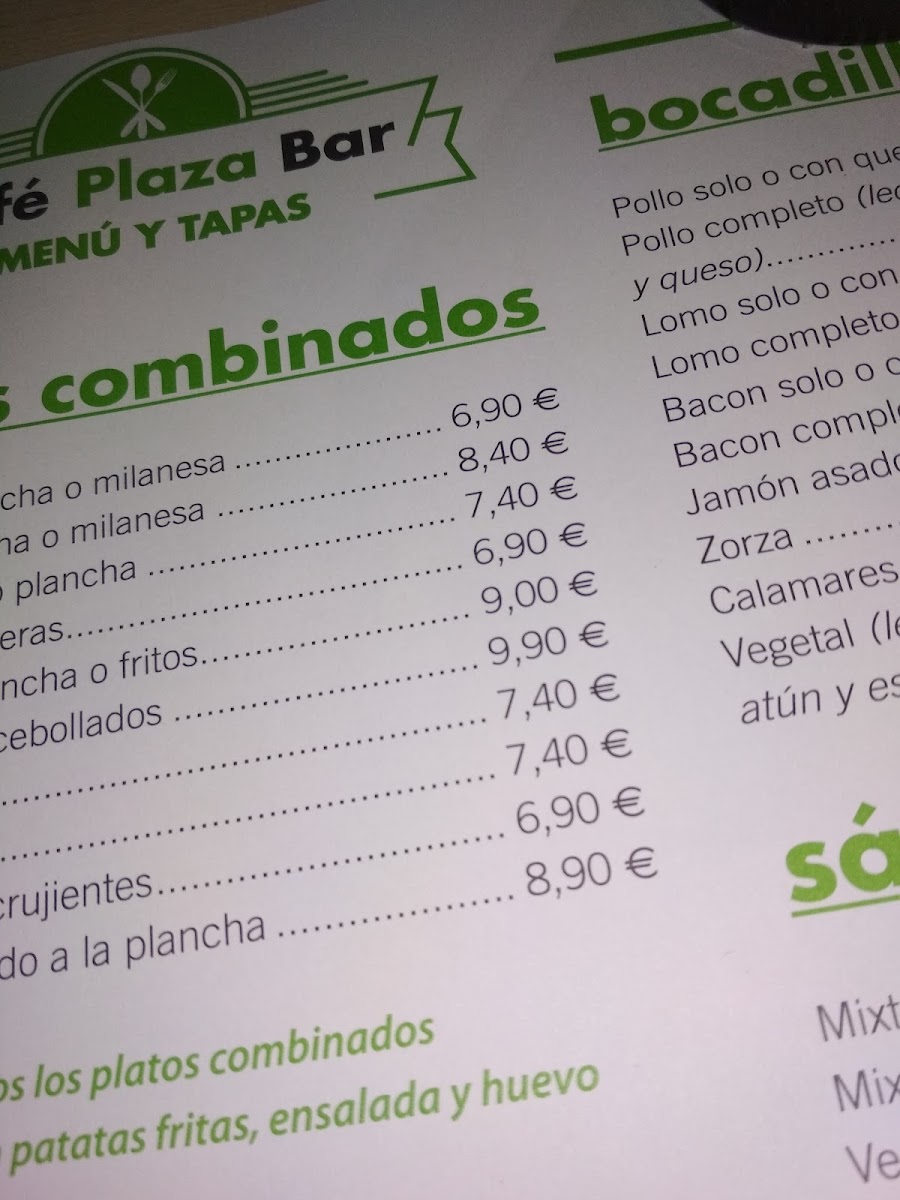 O Parque Menu 3