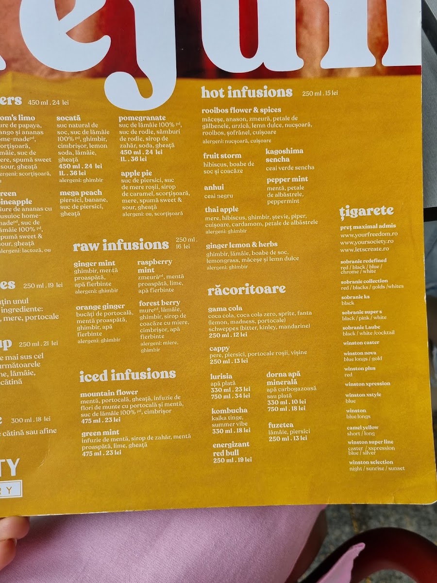 Marty Restaurants Muzeului Menu 8