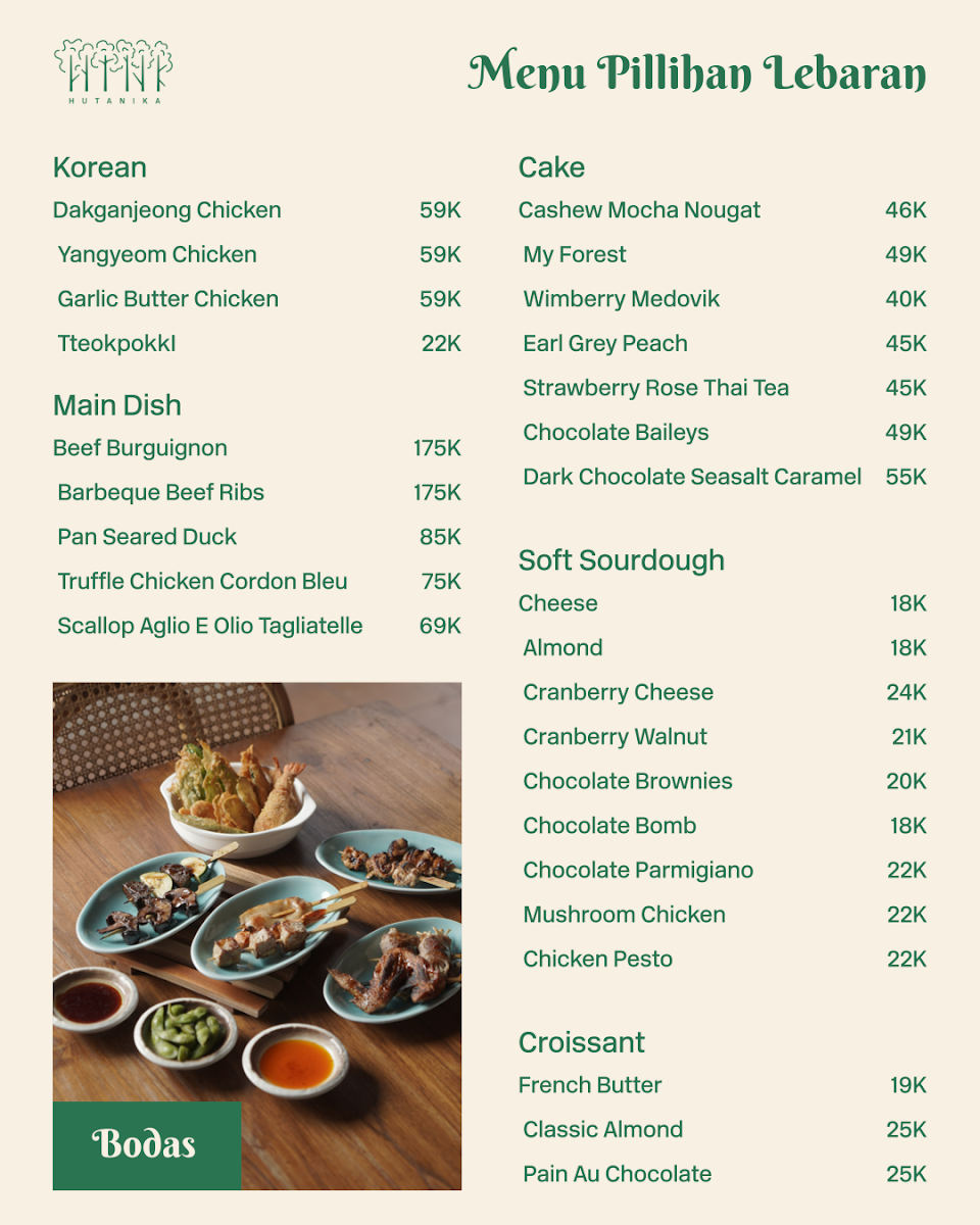 Hutanika Menu 6