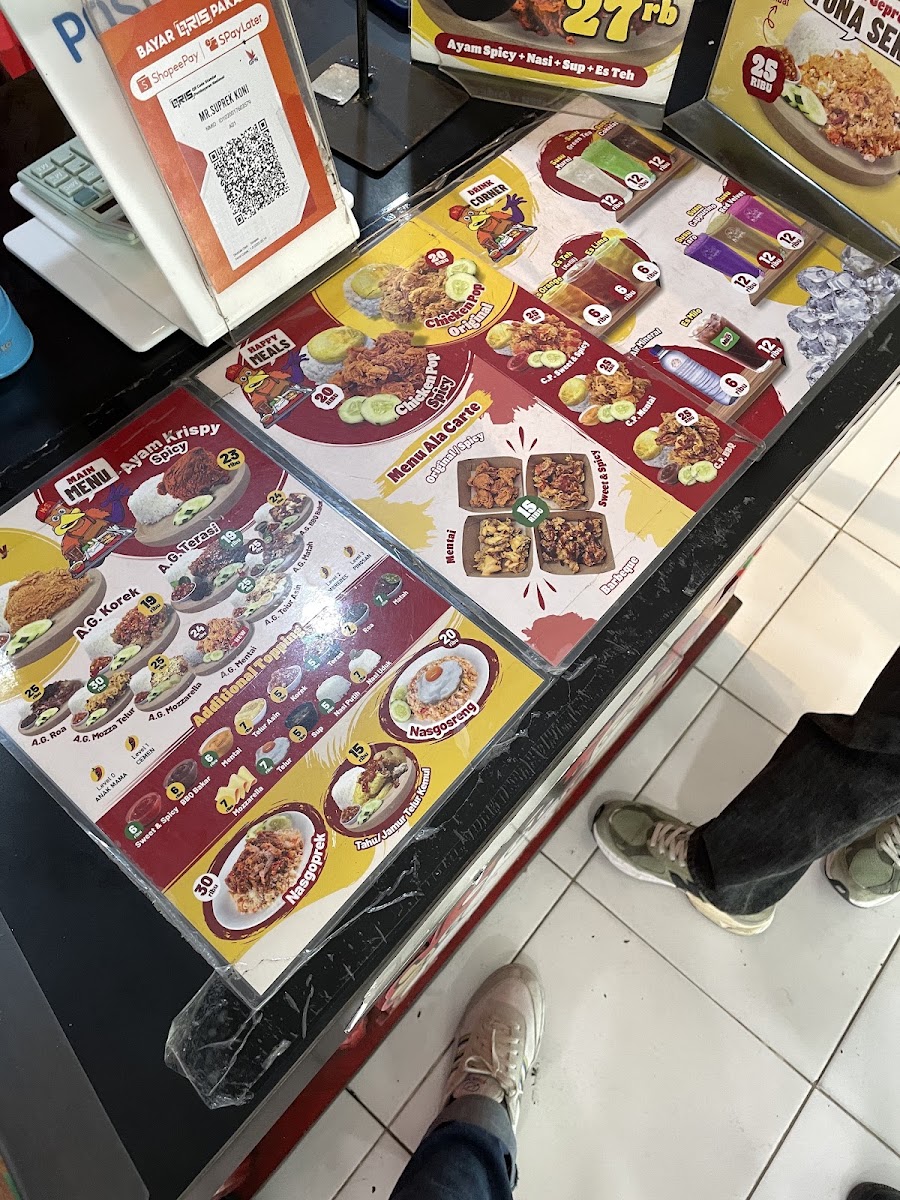Ayam Geprek Mr Suprek Koni Menu 10