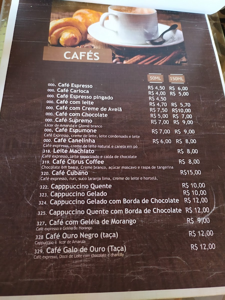 Consulado Café Menu 2
