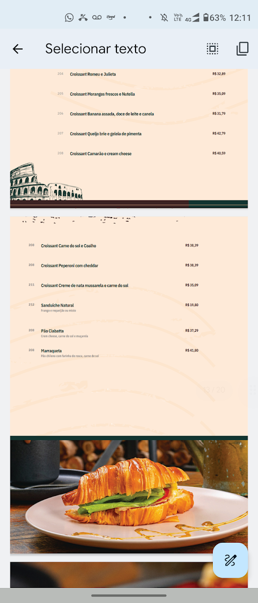 Consulado Café Menu 6