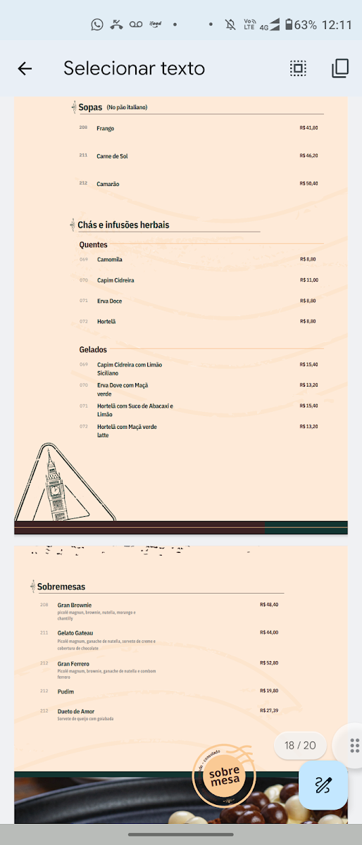 Consulado Café Menu 8